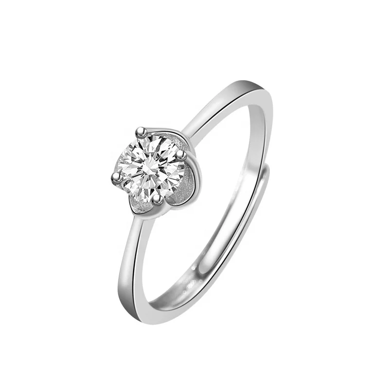 

Wholesale 925 Sterling Silver Jewelry Men's Silver Rings, White