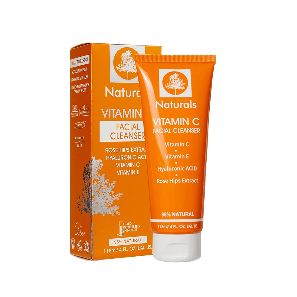 

Cibee Natural Whitening Moisturizing Face Wash Vitamin C Facial Foam Cleanser