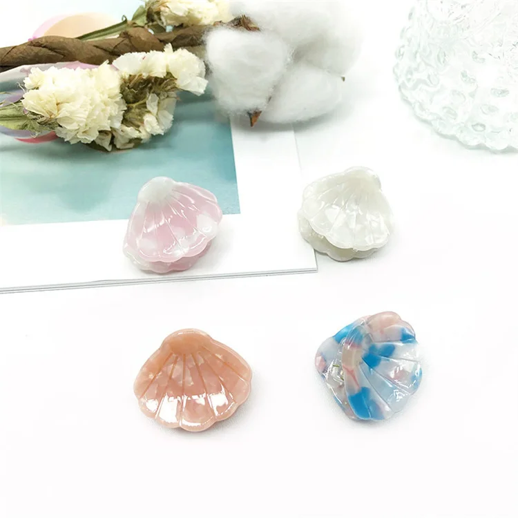 

New design small size acetate shell hair clip