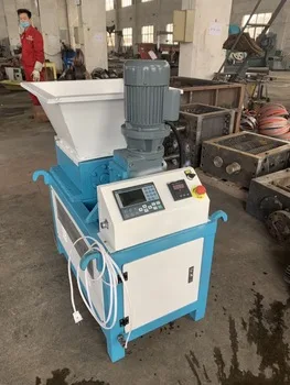 
Small double axis shredder paper and plastic 