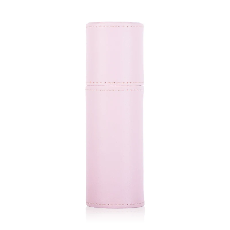

Women Girls Beauty Makeup Tool Lovely Pink Brush Holder Cosmetic Cylinder & Case