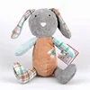 canvas fabric soft plush rabbit stuff animal toy