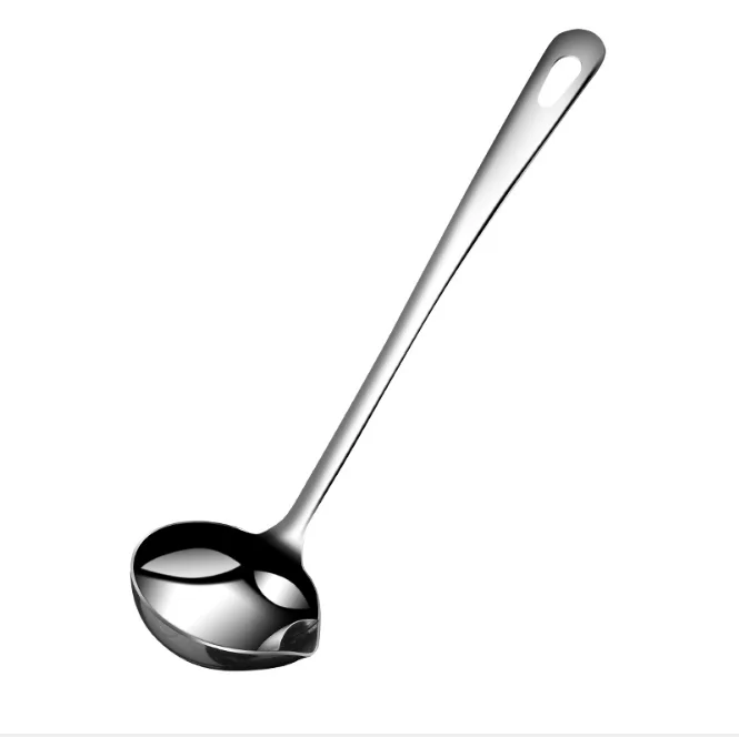 

Stainless steel household filter spoon oil soup separating spoon oil filter spoon