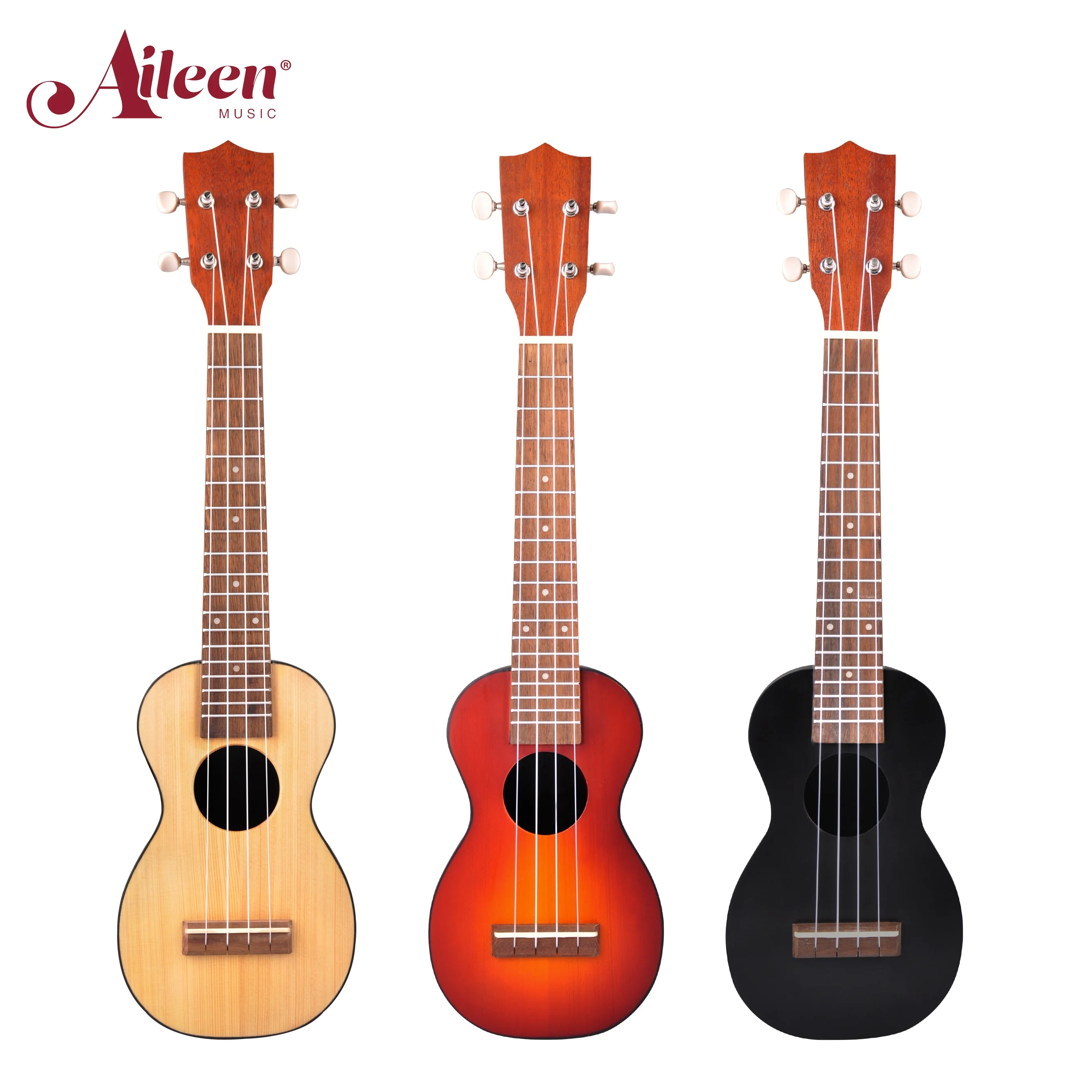 

AileenMusic 23'' concert spruce plywood top carbon fiber ukulele (AU-CB10)