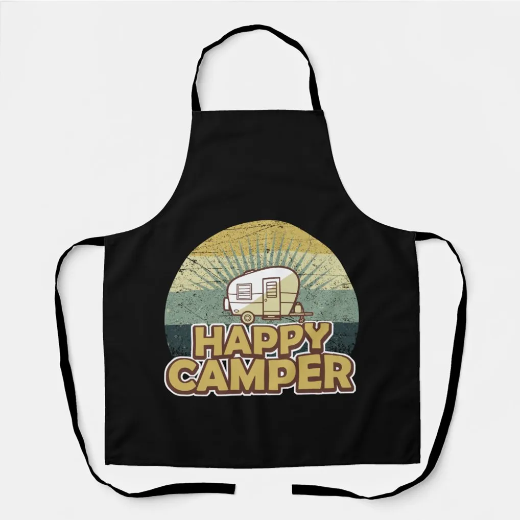 

NEW Custom Black Sublimation Printing Embroidery LOGO Promotion Polyester Cotton Unisex Party Man Aprons, Black or white