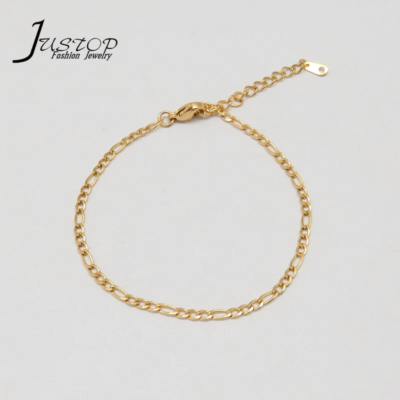 

Stainless Steel Chains New Design ODM 18K Thin Chain Bracelets