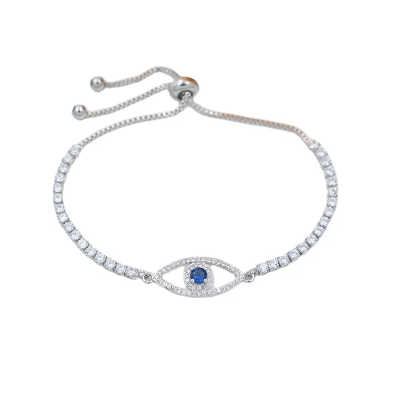 

18K Charm Fashion Evil Eye Bracelet Ladies DIY Bracelet