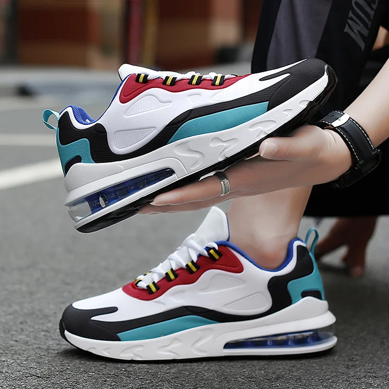 

Trendy breathable cheap anti-slip sport shoes running safety durable sports shoes man air, 3 colors