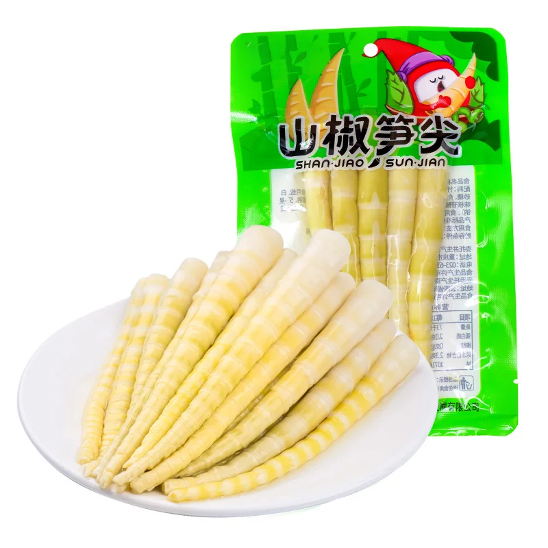 

180g shoots with pickled peppers and sour and spicy snacks vegetarian snack exotic snacks bamboo shoot pickle