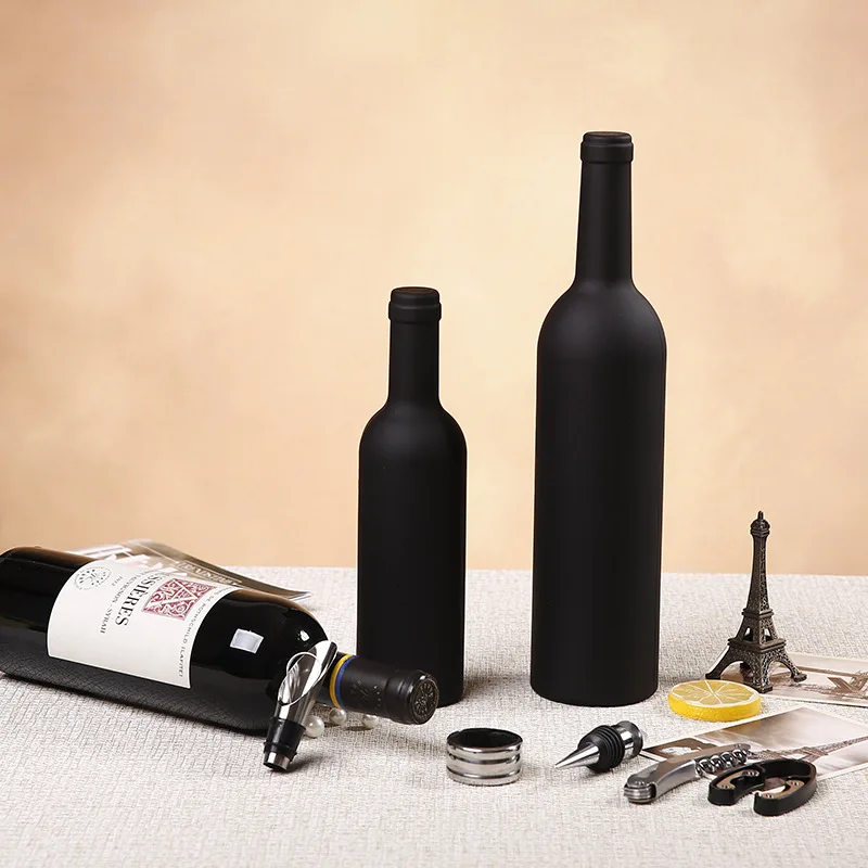 

UCHOME Amazon 5 Pieces Wine Tool Set Bottle Shaped Gift Sets Wine Opener Set