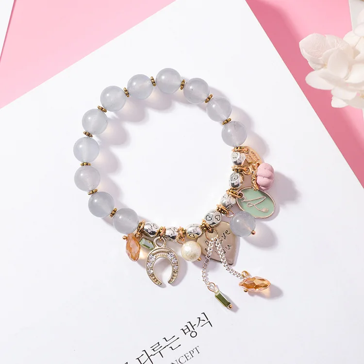 Korean Style Women Charm Bracelet Beads Design Bracelet Xuping Charm