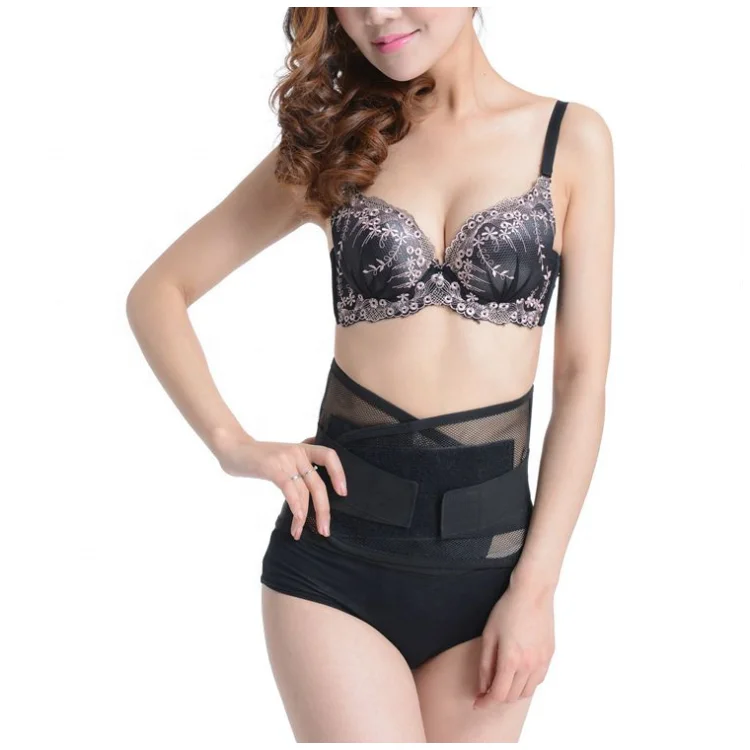 

Adjustable compression and ventilation steel waistband lumbar support back support width protection, Black
