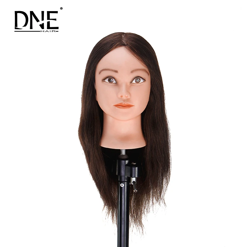 

dne hair brown color, maniquines mannequin head, #4