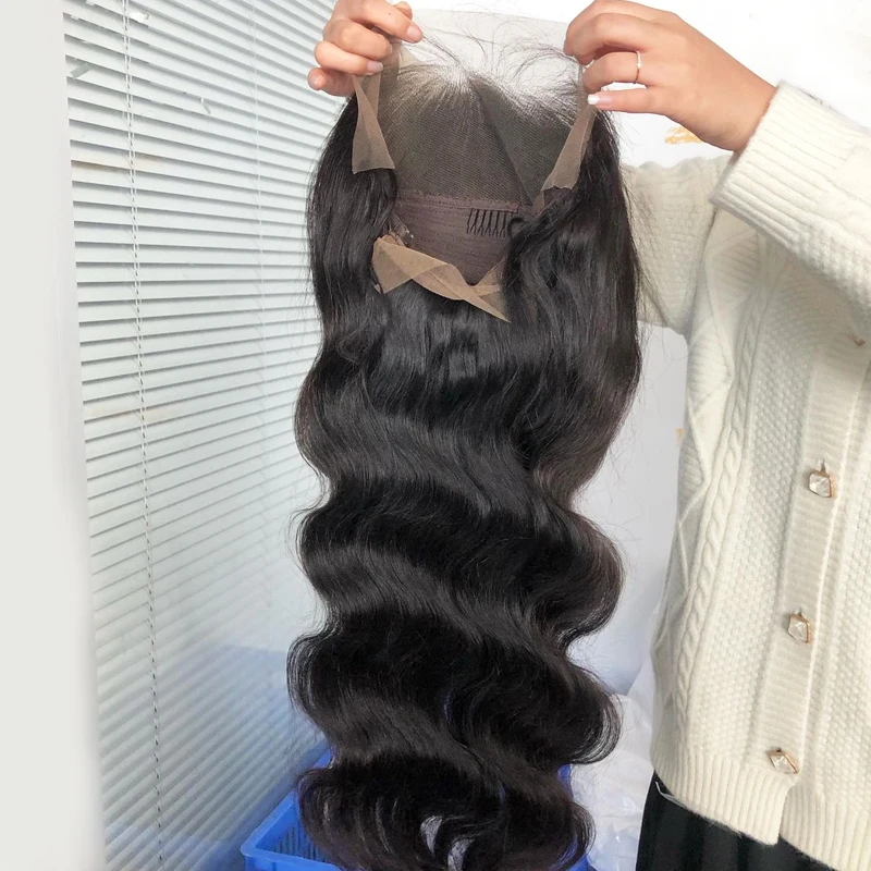 

Malaysian Natural Body Wave Glueless Cheap Wholesale HD Virgin Wigs 100% Human Hair Lace Front