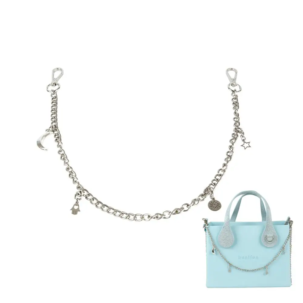 

2021 Factory direct sale Obag Metal Silvery Chain Straps for O bag