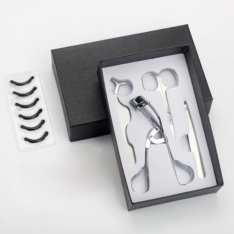 

Hot Sale 4Pcs stainless Steel eyebrow razor trimmer with gift box