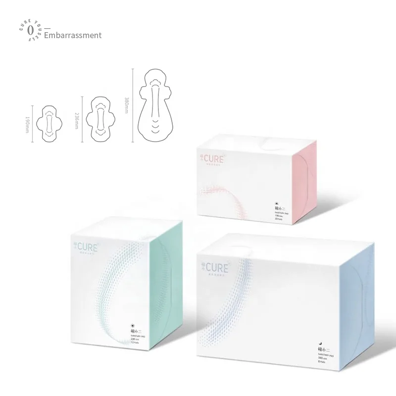 

BESUPER Female Ladies Pure Cotton Sanitary Napkins