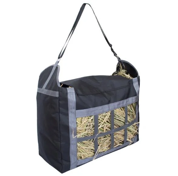 

wholesale horse hay tote bag racing oxford slow feeding for Horses Goats Alpacas from anhui bags, Black