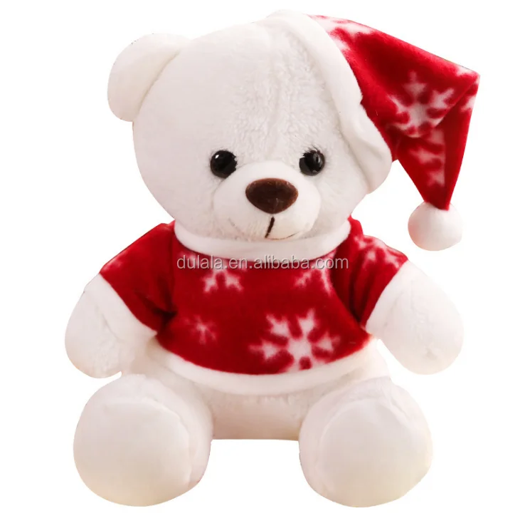 

Cute elk Christmas Teddy Bear Plush Toys Stuffed Animals Dolls for baby Christmas Xmas Gifts brinquedos direto da china