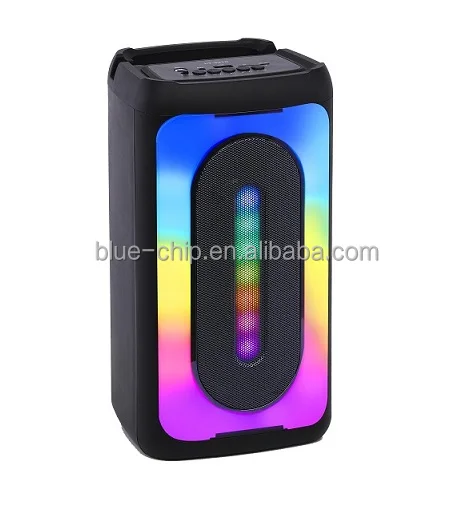 

Wholesale Outdoor Portable Waterproof Party Karaoke Speaker 6 Inch 2400mAh Large Caparity 10W Stereo Sound Wireless RGB Speaker