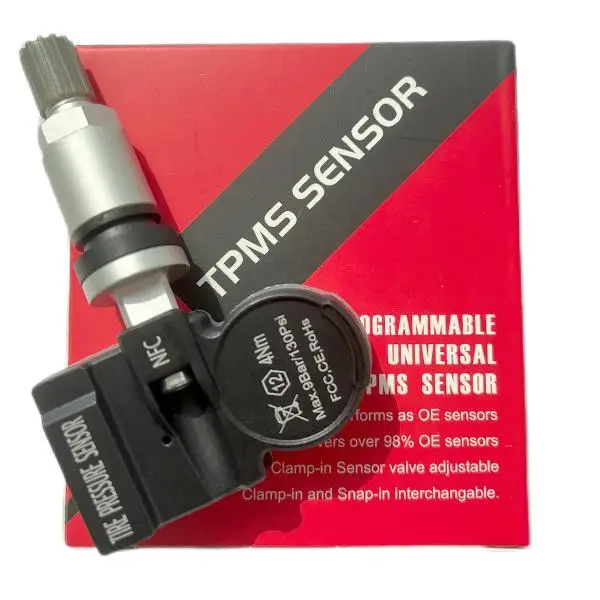 

NFC TPMS Sensor (315MHz + 433MHz)Programmable Universal Specially Built for OE Sensors Replacement tpms tire pressure monitoring