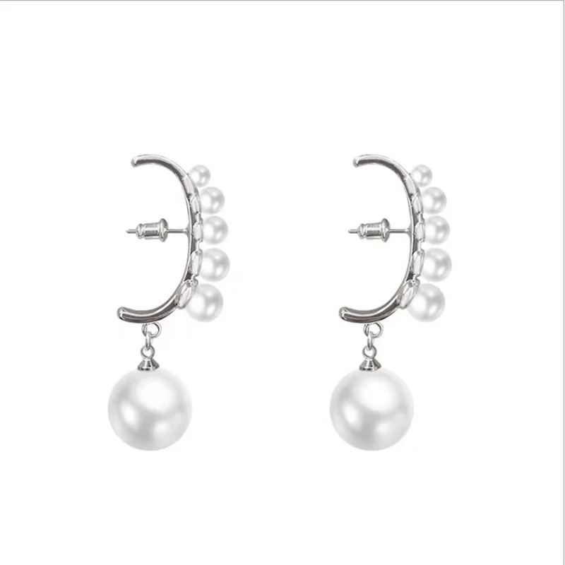 

Factory Price Pearl Earring Trendy Minimal Dainty Fashion Earrings for Women