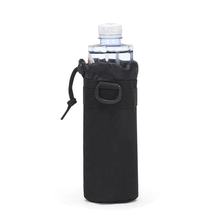 

Outdoor Tactical Military Water Bottle Bag Kettle Pouch for Sport Travel Camping Hiking Bicycle Water Bags, Khaki, black, army green, camouflage