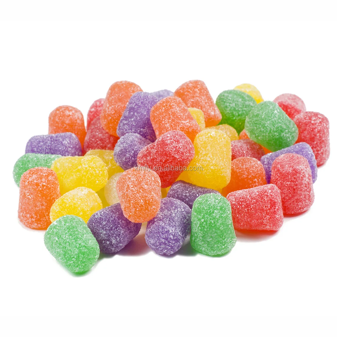 Bulk Sour Sugar Coated Jelly Gummy Candy - Buy Sugar Coated Jelly Candy ...