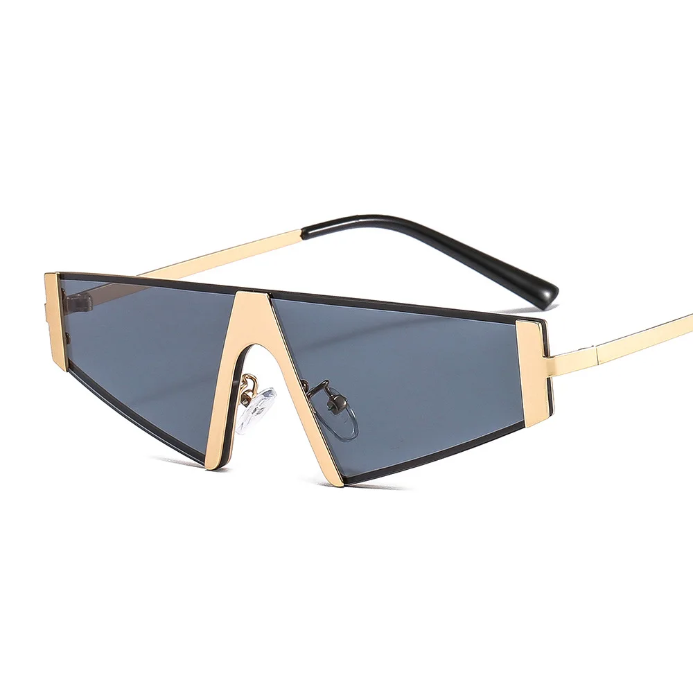 

2021 High Quality UV400 shades sunglasses metal frame Funny rimless party sunglasses, Mix color or custom colors