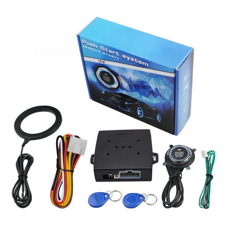 

Remote Keyless Entry With RFID Anti-theft And Push Engine Button Start Remote Engine Start System for vehicles