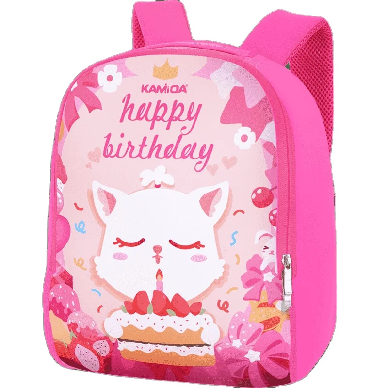 

Kamida Customized Cartoon Cute Unicorn School Bag Neoprene Toddler Backpack