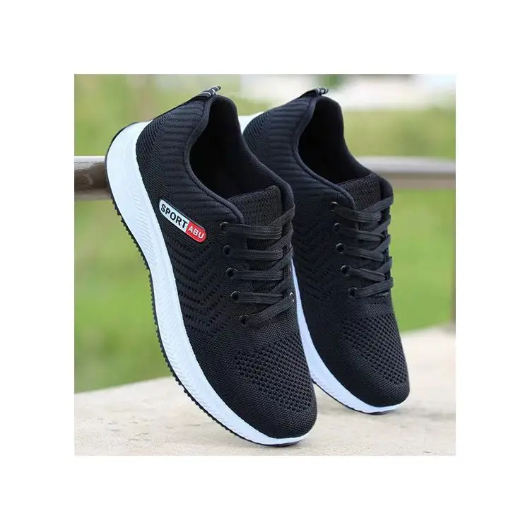 

HuiJu Best Selling Comfortable And Breathable Used Casual Shoes For Men Black