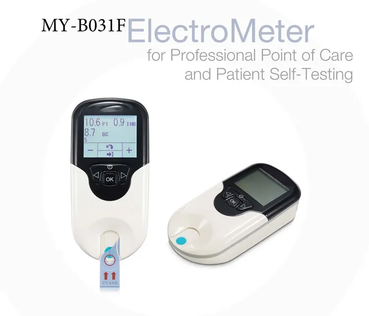 MY-B031F medical lab equipment PT INR testing electrometer coagulometro portable coagulation analyzer