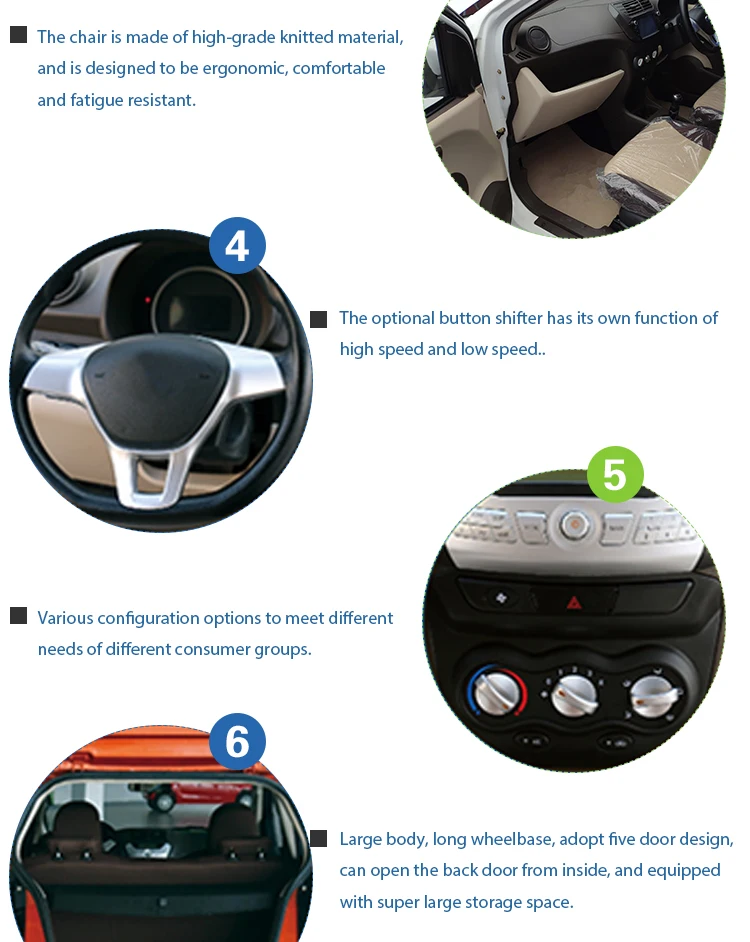 Right Hand Steering Car Atomic Electric Vehicles Fast Electric Car