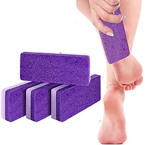

Pumice Stone for Feet Pedicure Pumice Stone Callus Remover Double-Sided Foot Scrubber Pedicure Tool for Removing Dead Skin