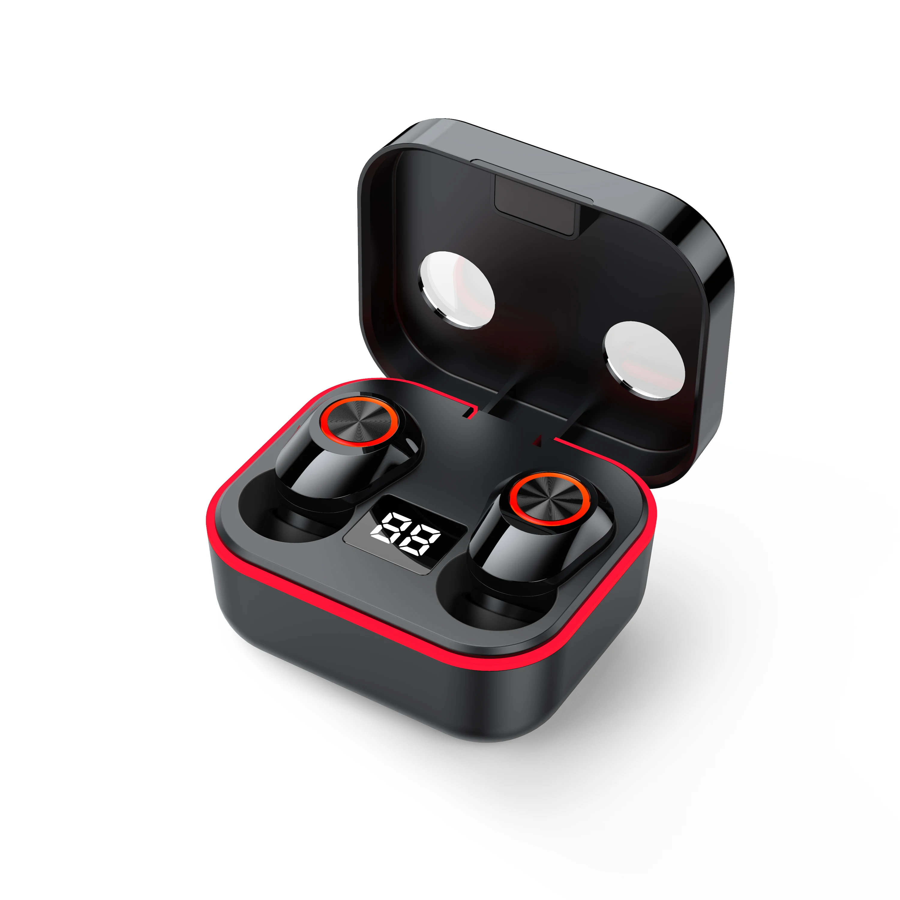 

Touch Control 5.1 Earphones Stereo Wireless Charging Box M8 Dual Tws V5.1 with Microphone Headset Sports Earphone Earbuds