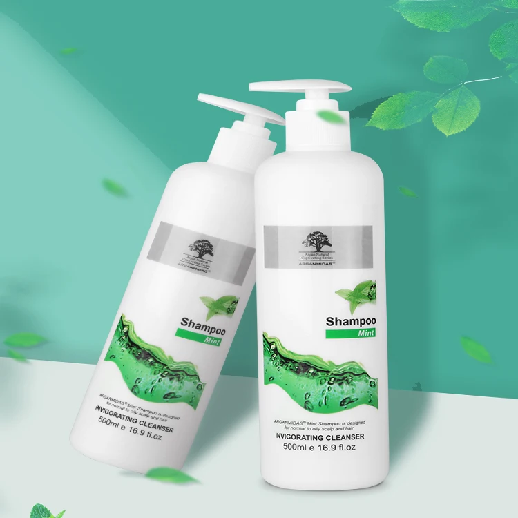 

Summer Refreshing Anti-Dandruff Private Label Home Mint Organic Hotel Hair Shampoo, White cream