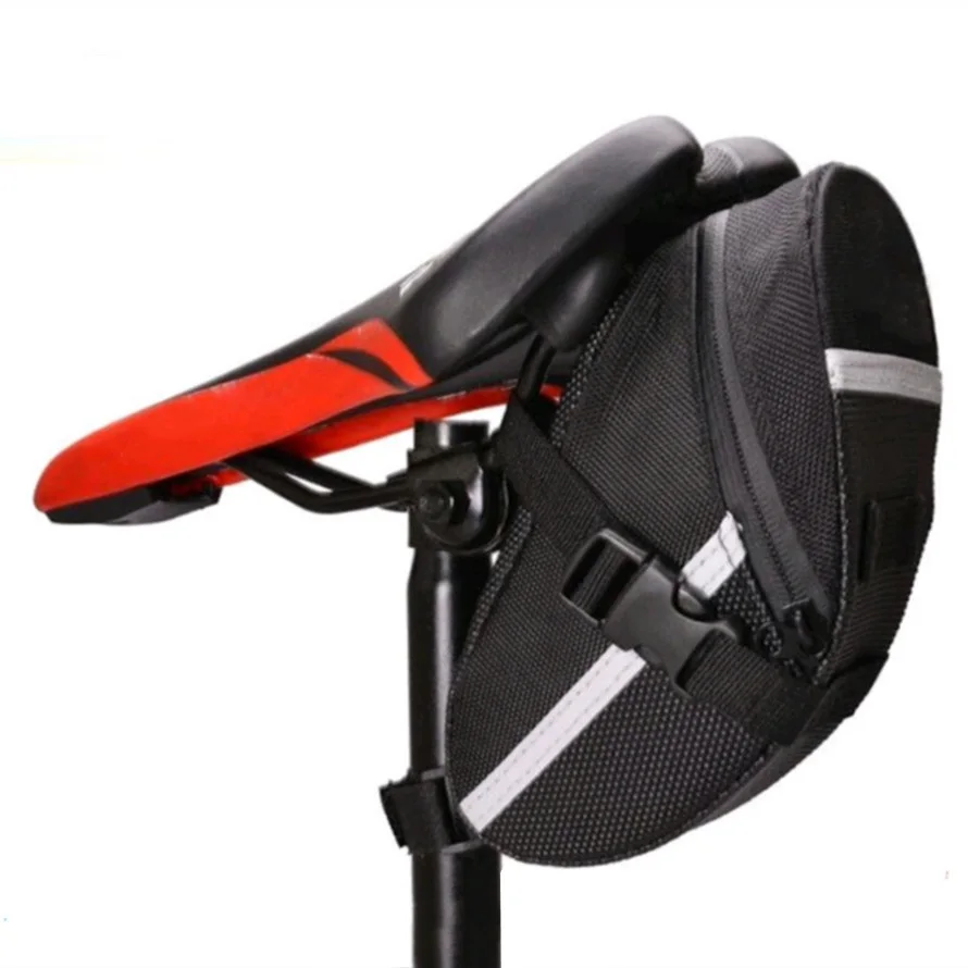 

Waterproof Fashionable Bicycle Saddle Bag Bike Rear Bag Seat Bag, Black, blue, red