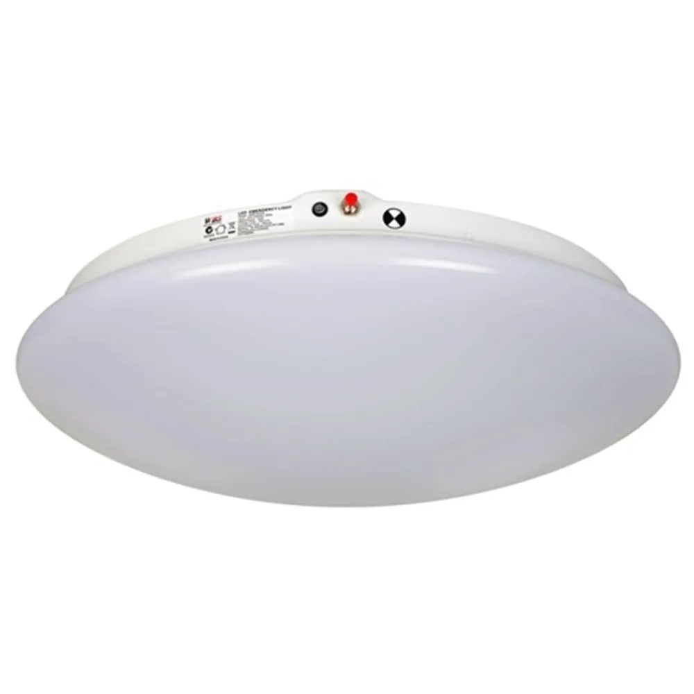 Indoor ceiling 600mm 40w flush mount sensor emergency light ip54 led round bulkhead