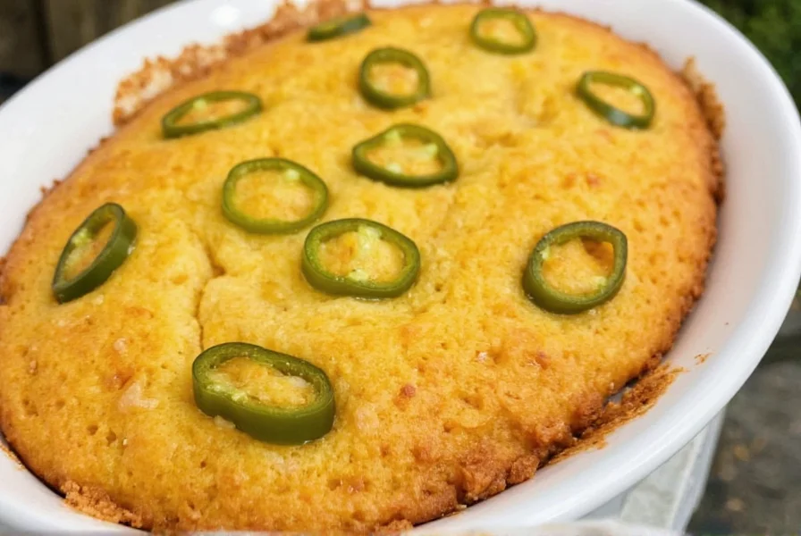 Perfect Jalapeño Cornbread Recipe: Spicy & Moist in 45 Minutes
