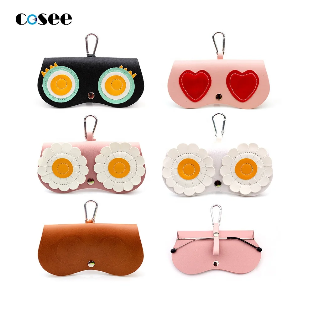 

Ins Fashion Sunglasses Bag Cute Glasses Case Hanging Hook Pouch Eyeglasses bag