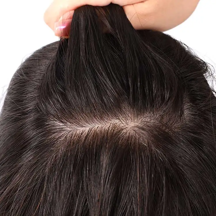 

Cheap 100% Human Hair Toupee For Women Cuticle Aligned Remy Hair Topper Human Hair