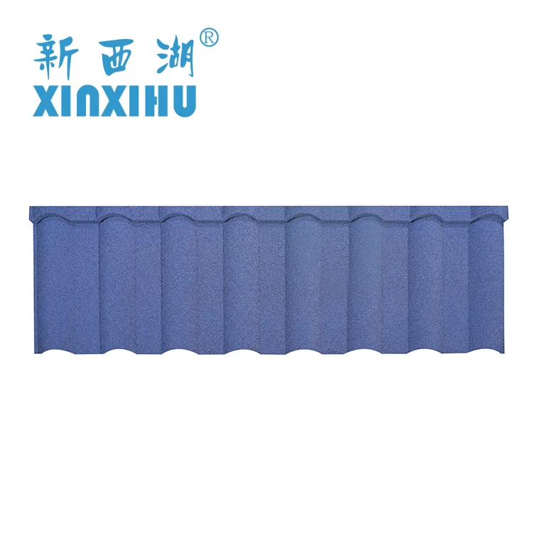 
2020 Hangzhou Roofing Sheet Stone Coated Steel Shingles Roofing Africa 