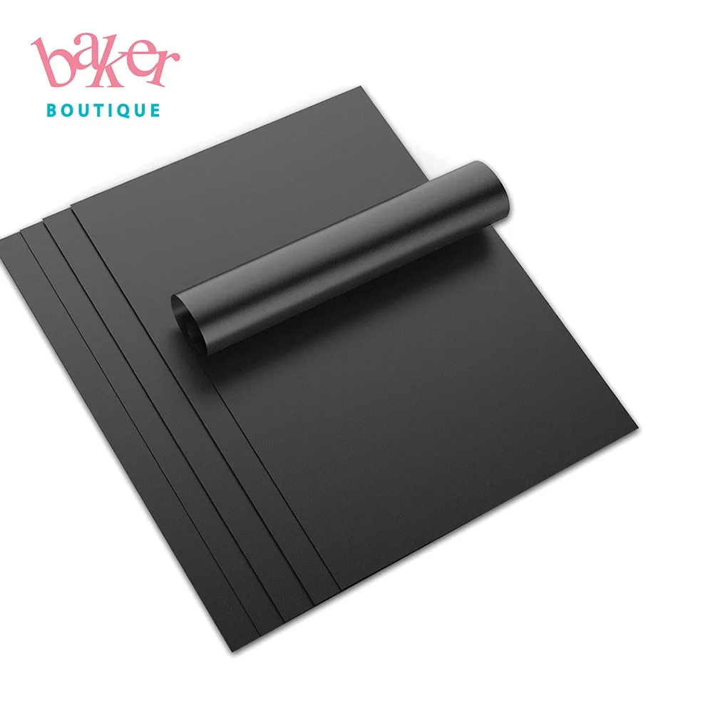 

Amazon Hot Selling Food Grade Non Stick Grill Mat BBQ Grill Mat, Black/golde