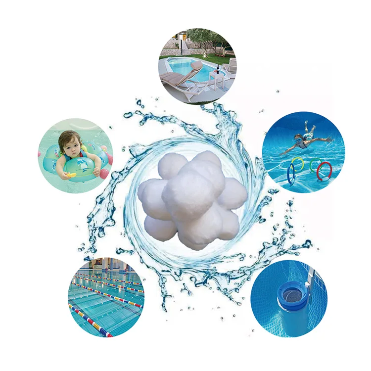 

Replace Sand Swimming Pool Bio Ball Media Filter Balls Fiber Ball Filter Media For Water Treatment