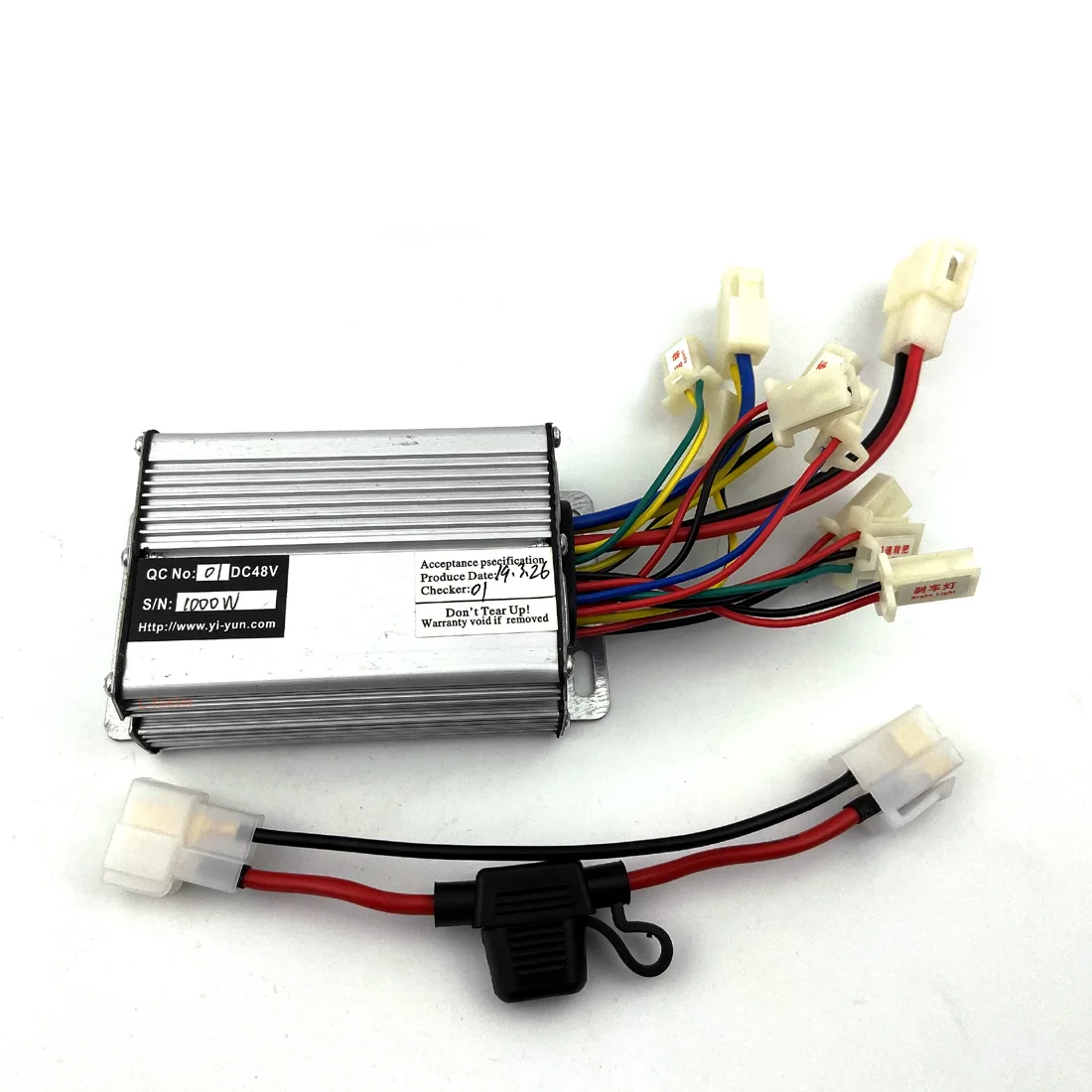 

36V 48V 1000W Electric Controller For Electric Brushed DC Motor Electric Scooter Controller With 30A Fusible Circuit Breaker