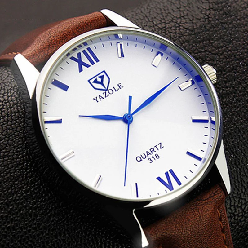 

2021 Most Popular Blue Light Waterproof Business Watch Versatile Men's Watch Quartz Watch