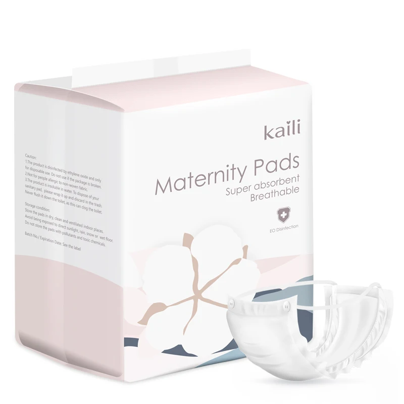 

Kaili XL 4 Pcs Super Absorbent Waterproof Sanitary Napkin Maternity Pads For Postpartum Wholesale In Stock