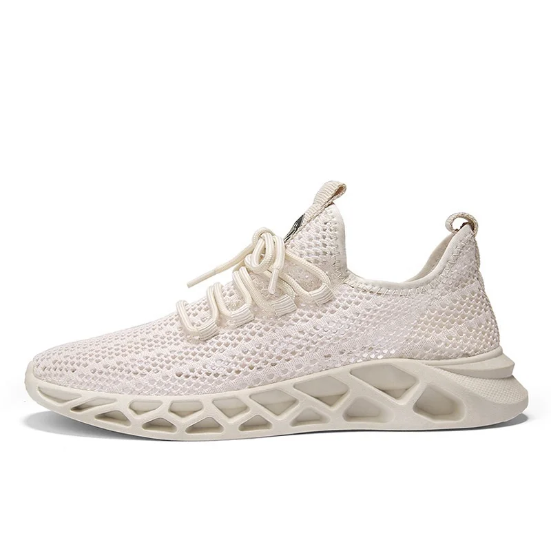 

Outdoor breathable flying woven sneakers low-top basketball shoes