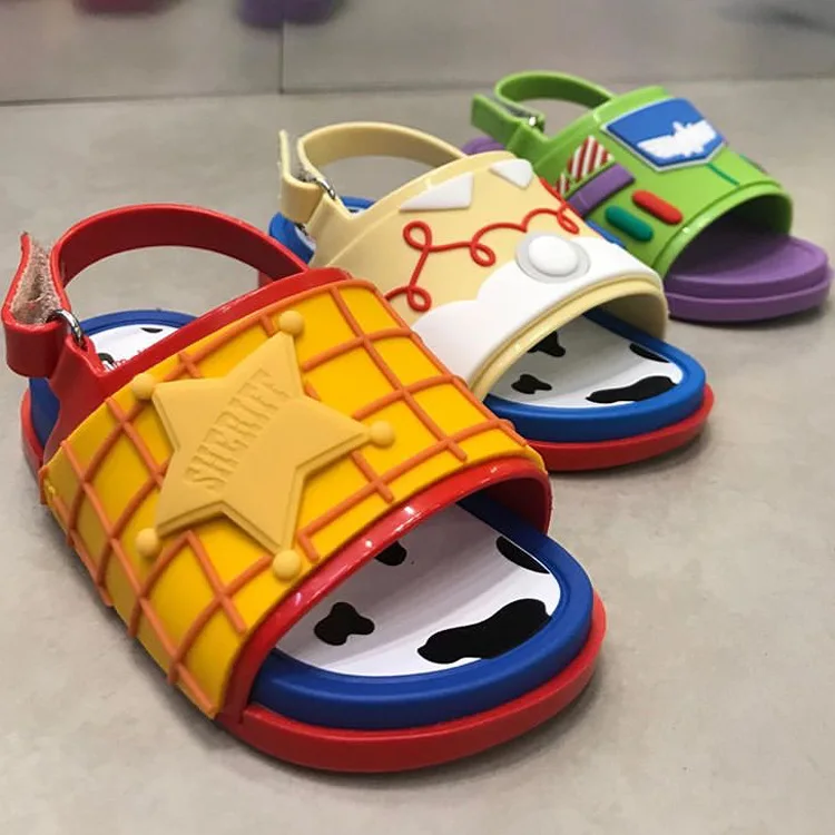 

New Children's Fashion Jelly Shoes Summer Boy's Beach Sandals Cartoon Shoes